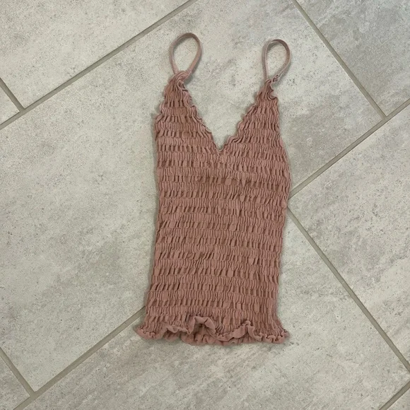 MISTY ROSE Free People Pucker Up Cami XS/S - Picture 5 of 6